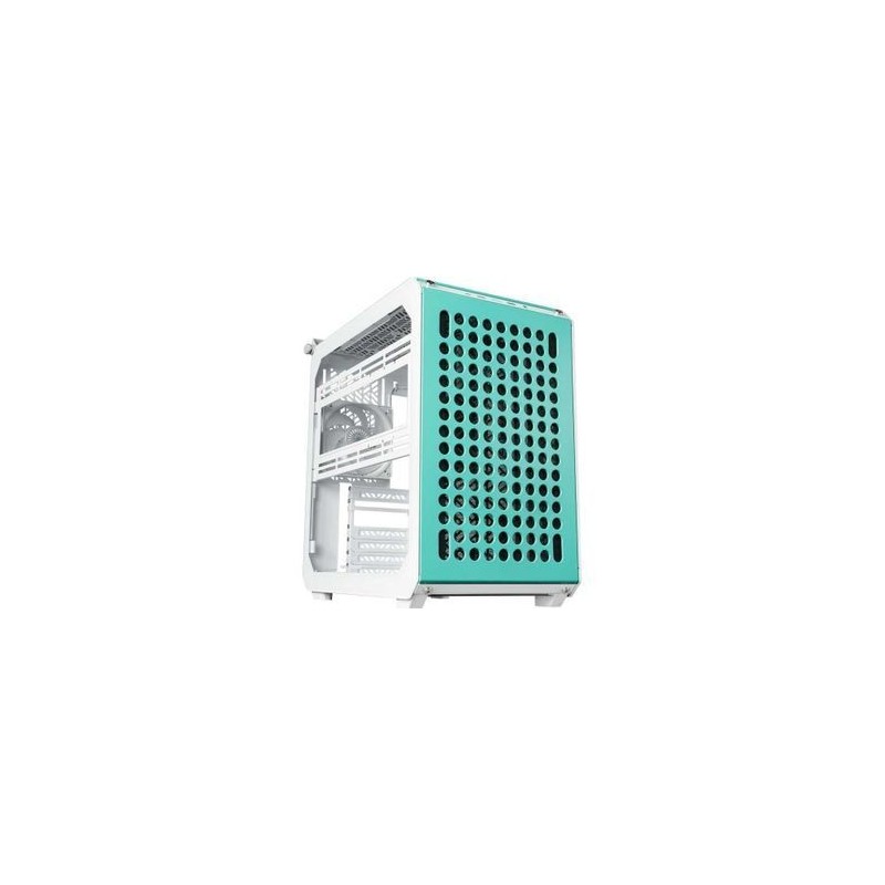 Cooler Master Qube 500 FLATPACK Tower Udvidet ATX Grøn Pink Hvid Fløde Cooler Master Qube 500 FLATPACK Tower Udvidet ATX Grøn Pink Hvid Fløde